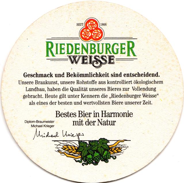 riedenburg keh-by rieden rund 5b (215-geschmack und-l unterschrift)